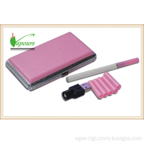 Mini 510 T 180mah Womens Electronic Cigarette With 350 Puffs , Black